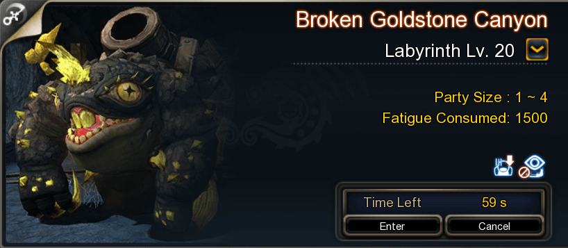 Broken Goldstone Canyon